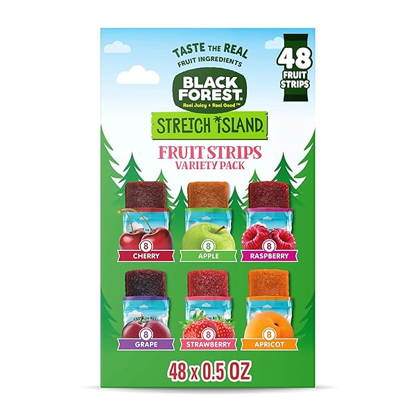 BLACK FOREST, STRETCH ISLAND, FRUIT STRIPS, CHERRY, APPLE,...