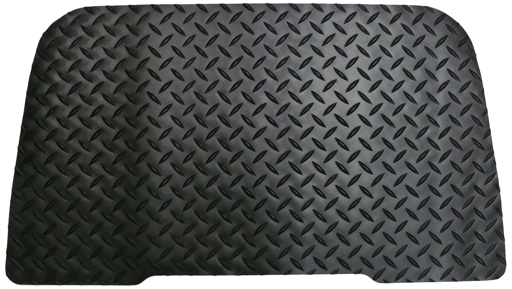 Sakura WW1398 Rubber Boot Mat, Black Trim
