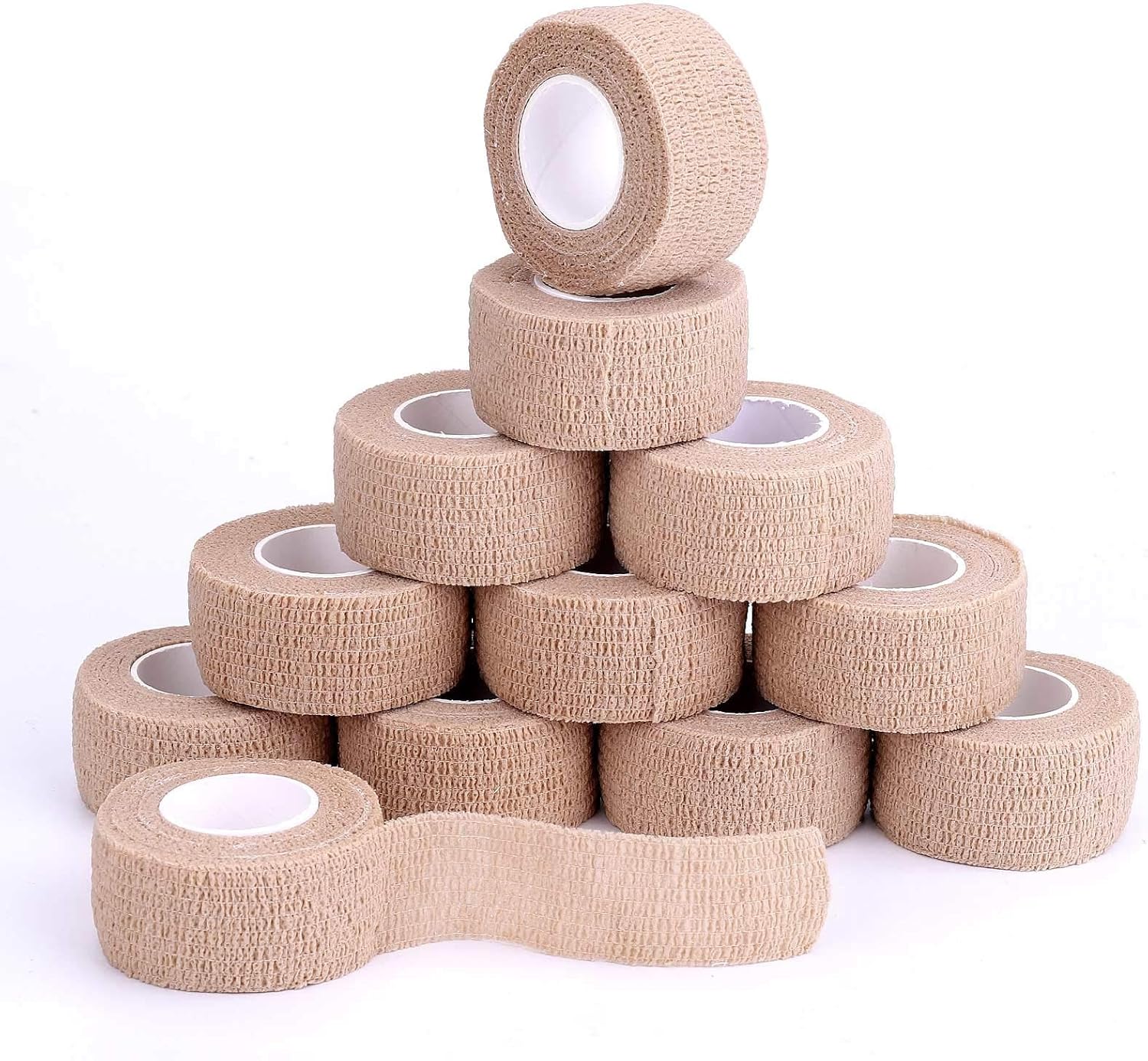 SelfAdhesive Cohesive Wrap Bandage Flexible Stretch Tape Athletic