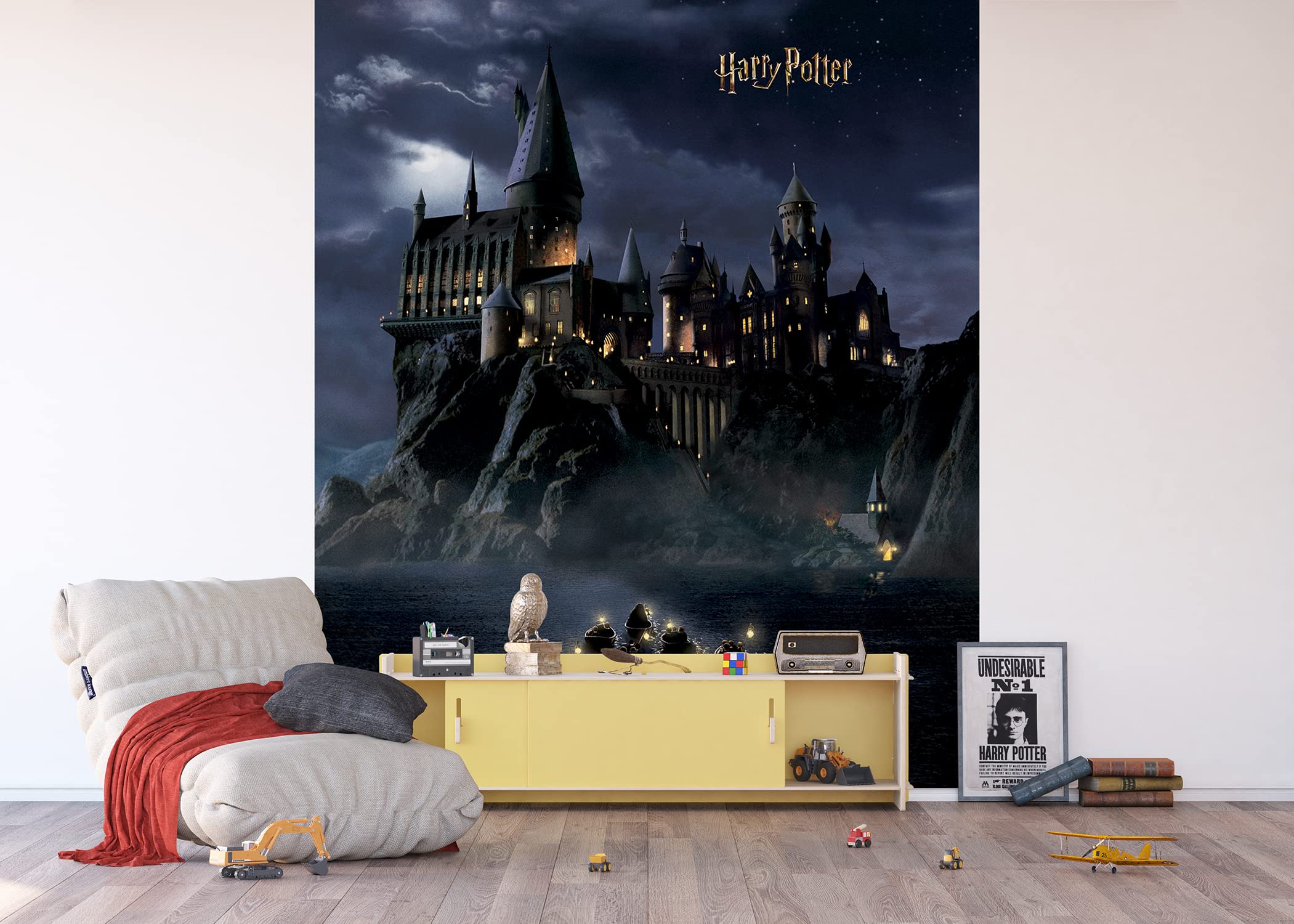 AG Design Harry Potter Fleece photo wallpaper, AFTD3P 5176-412, 225 x 270 cm, multicolour