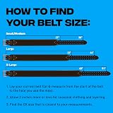 OX Pro 3 inch Tool Belt Oil-Tanned Leather Size Small Medium Blue view 5