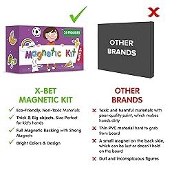 Foam Magnets and Magnetic Letters for Toddlers and
