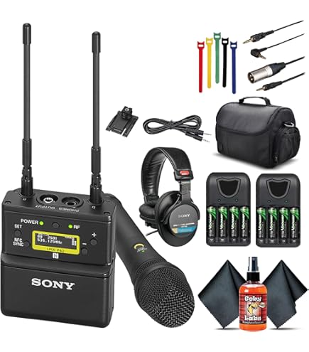 Amazon.com: Sony UWP-D, 1 Wireless Microphone System, Black, One