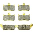 Master Chen Front Rear Brake Pads for Indian Chief Chieftain Roadmaster Springfield 2014 2015 2016 2017 2018 2019 2020 2021 2022 Bobber/Dark Horse/Vintage/Classic/Elite FA347 FA196 Brakes Pad MC0024