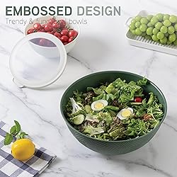 COOK WITH COLOR Mixing Bowls with Lids - 12 Piece
