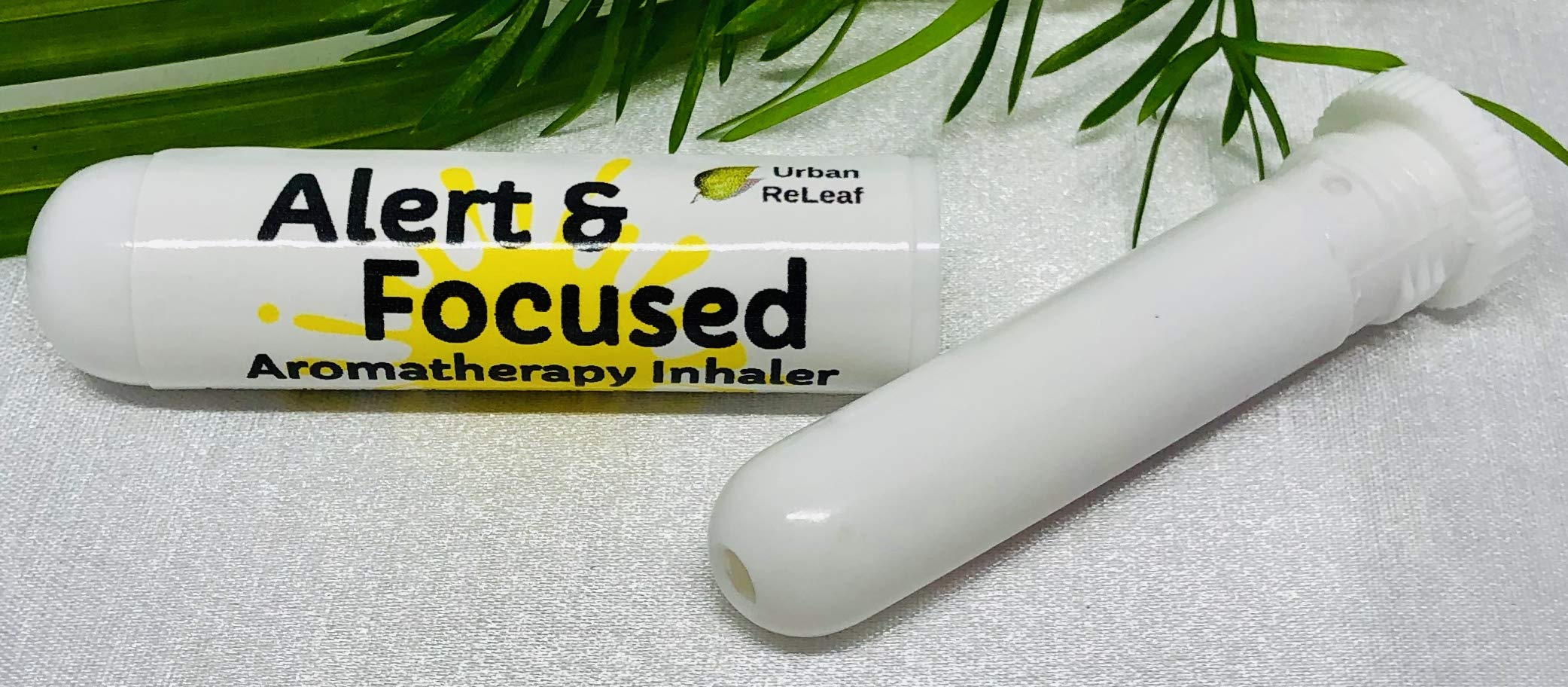 Urban ReLeaf Alert & Focused Aromatherapy! Wake Up & Concentrate. 100% Natural Drug-Free Alternative. Bright Botanical Blend! Helps Studying, Work, Driving. Energizing Scent!