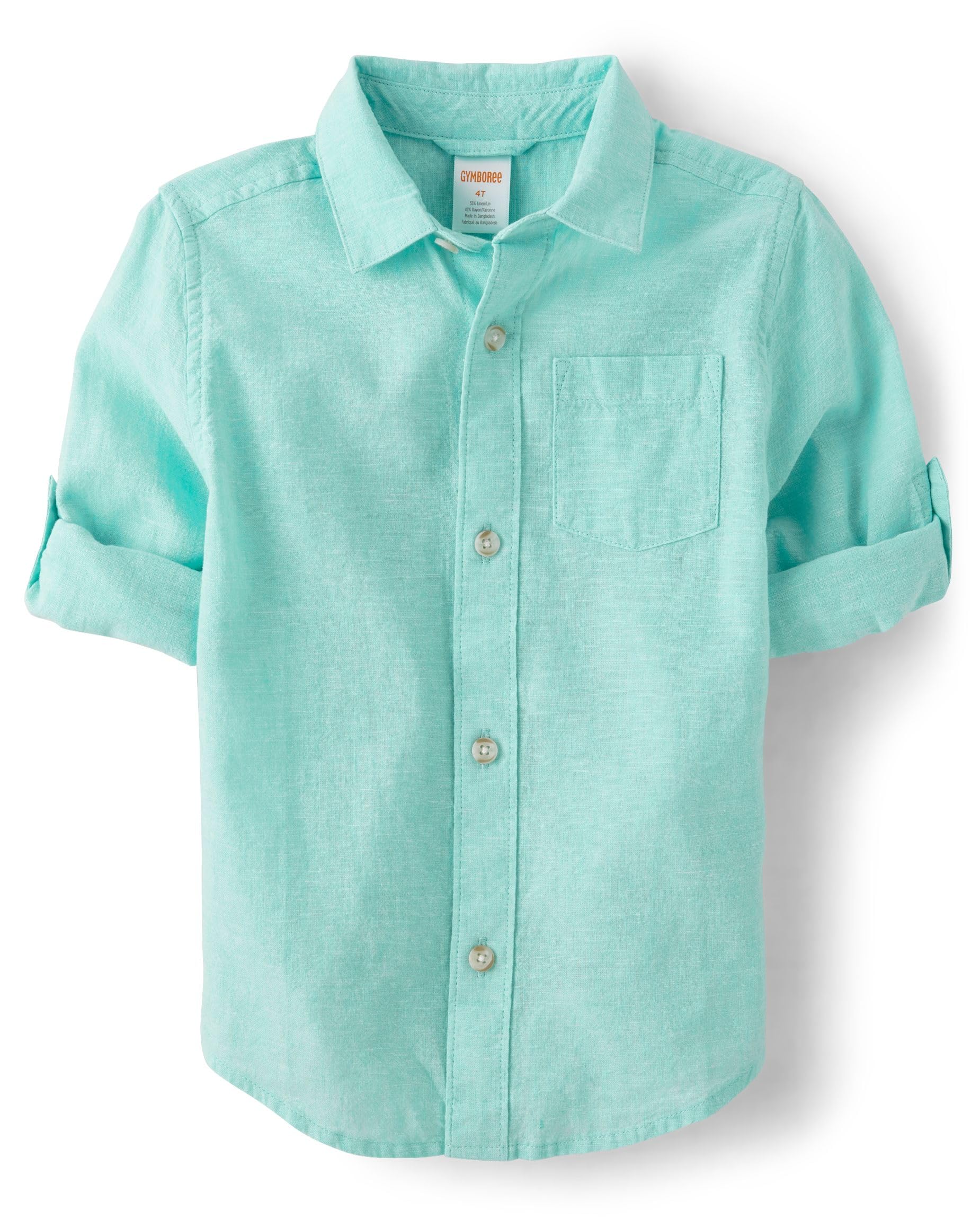 Photo 1 of Gymboree,and Toddler Long Sleeve Button Up Shirts,Sea Kiss,12-18 Months