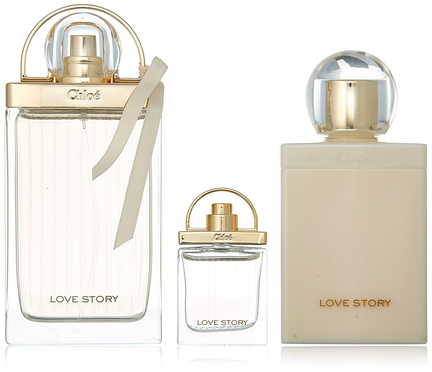 Chloe Love Story Set of Perfume, Body Lotion and Perfume Spray 180 ml