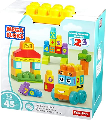 mega bloks 123 counting bus