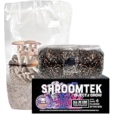 North Spore ShroomTek All-in-One Mushroom Grow Bag, 3lb | with Spore Boostr, sterilized mushroom substrate, self-healing injection port, beginner-friendly, just add spores