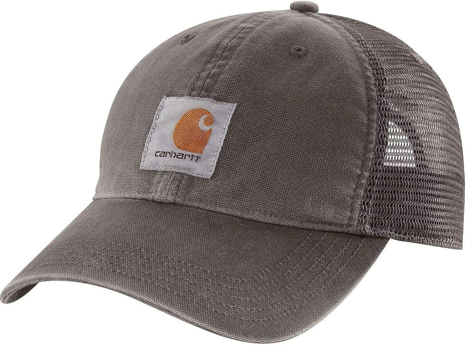 Carhartt Men's Buffalo Cap,Gravel,OFA, One size: Clothing