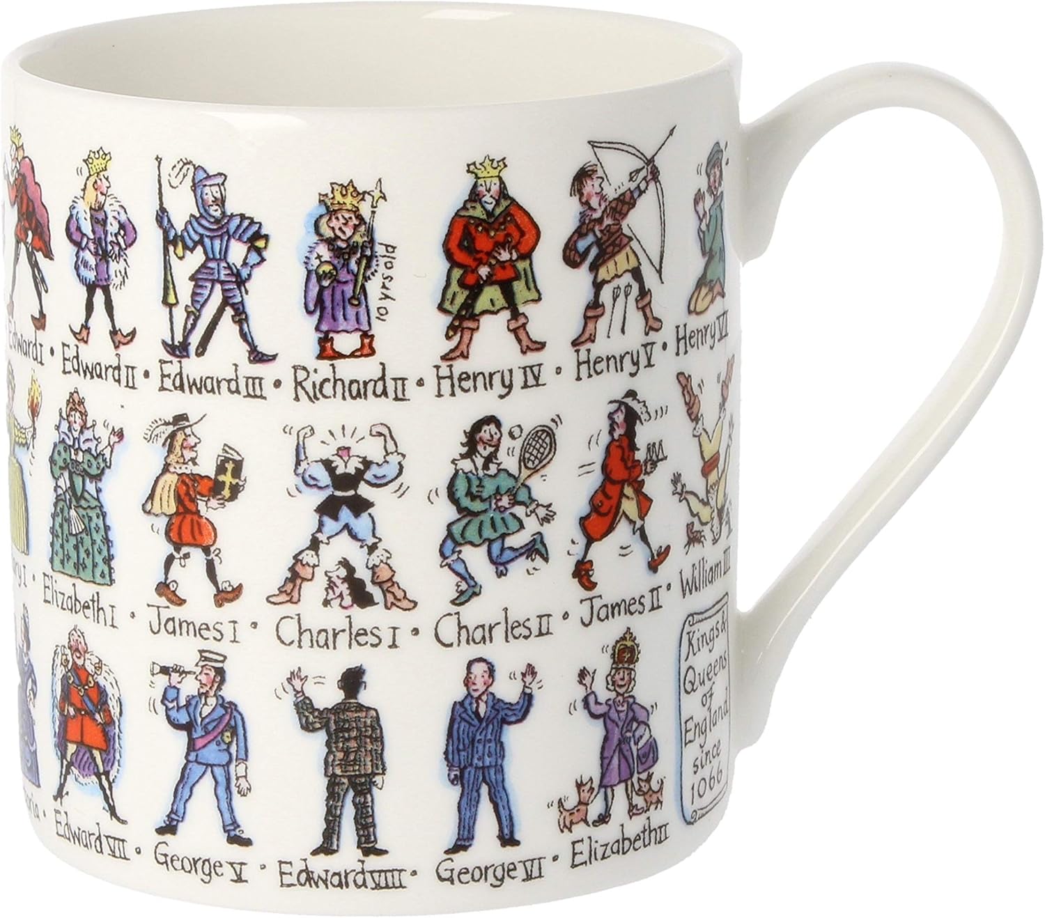 Mclaggan Smith Picturemaps Kings and Queens Mug 350ml Amazon.co.uk