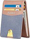 Slim Minimalist Bifold Wallet, RFID