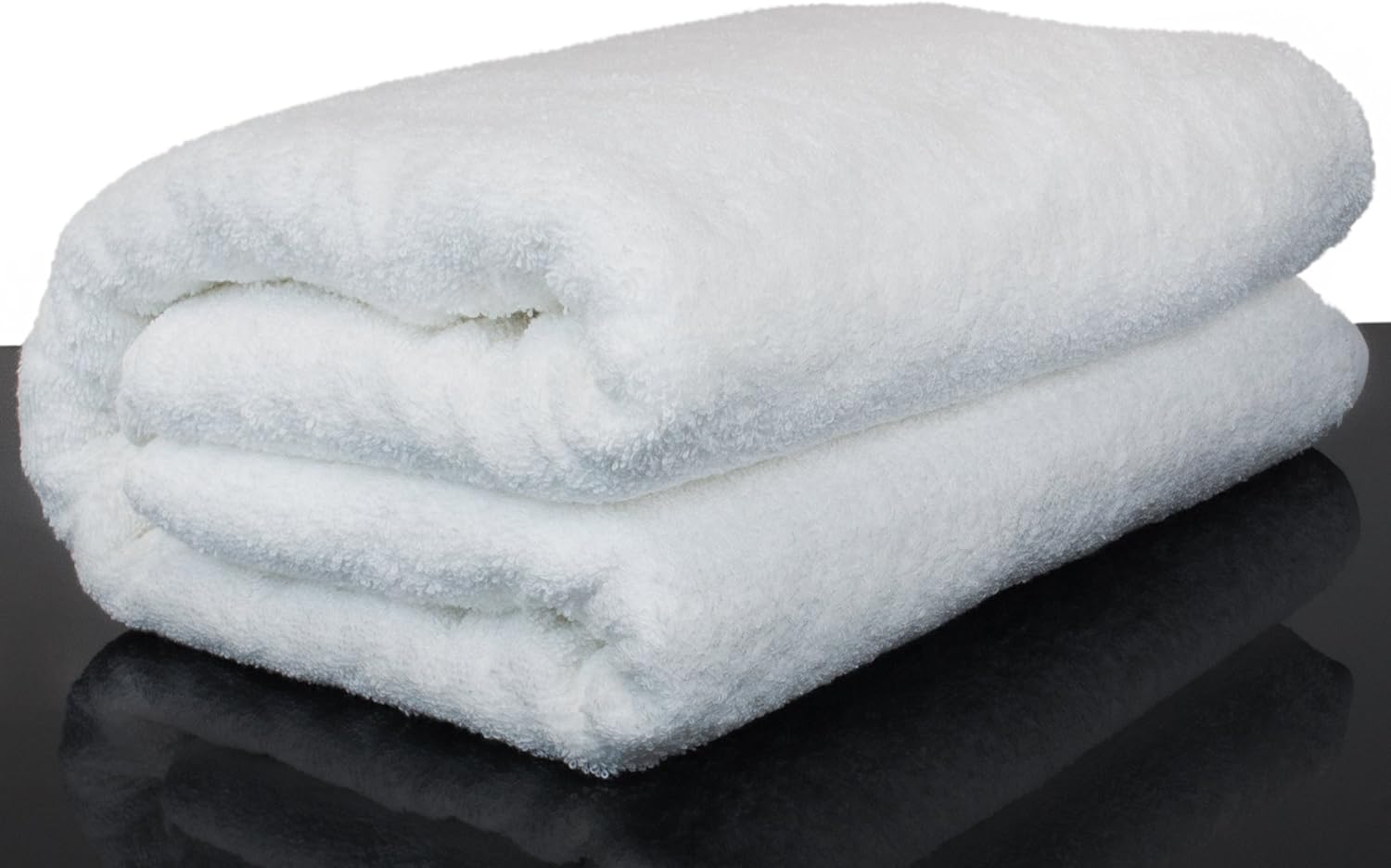 BC BARE COTTON Luxury Hotel & Spa Towel Turkish Cotton Oversized Bath Sheets - White - (40x80 inches, Set of 1): Home & Kitchen
