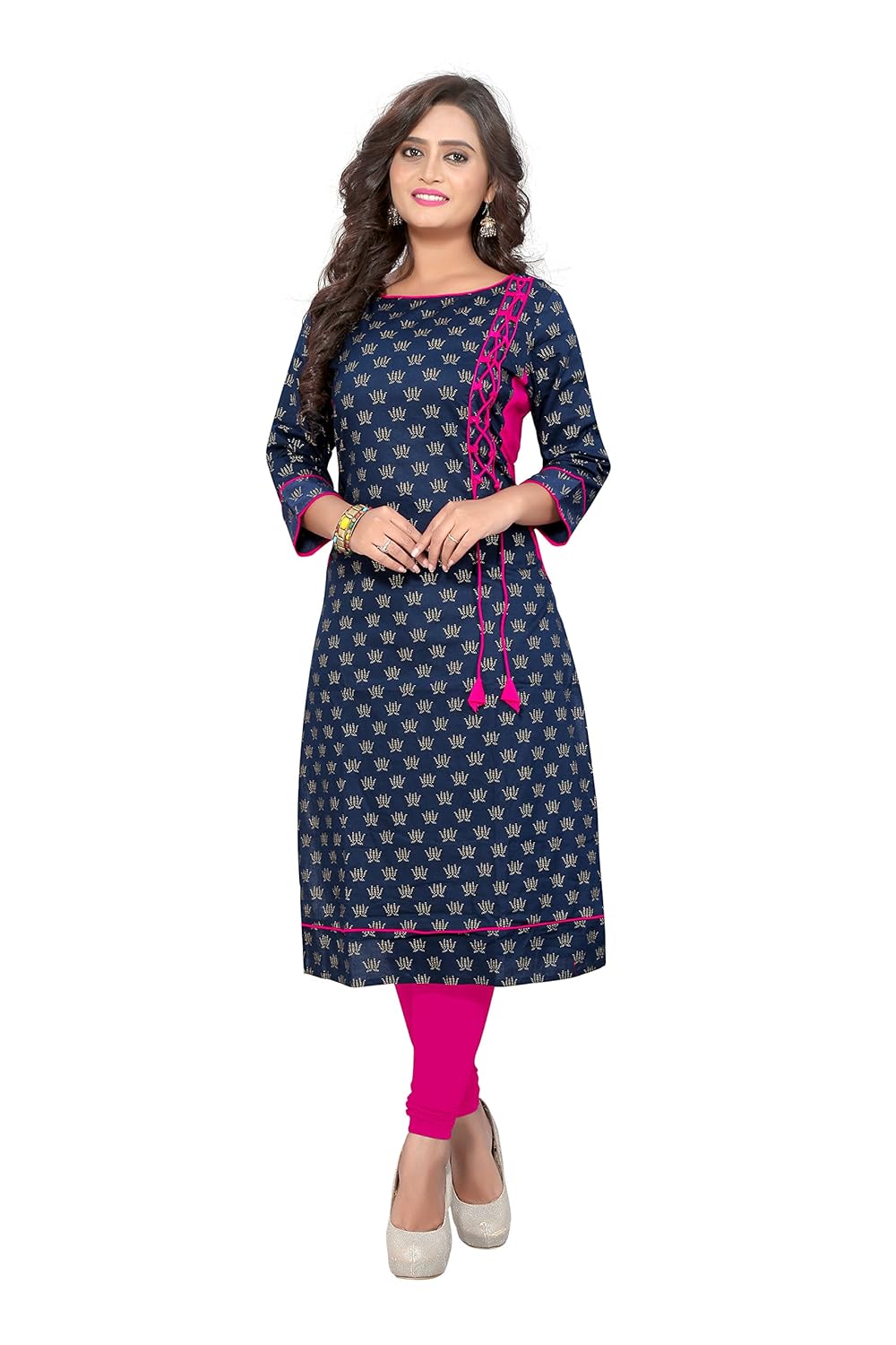 vaikunth fabrics women's cotton straight kurta (vf-ku-84-86)
