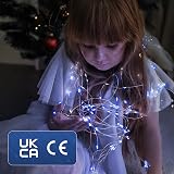 Desiretech 50 LED Battery-Powered Christmas Fairy Lights 5M Copper Wire view 7
