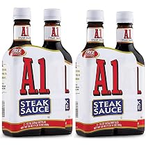 Amazon.com : A-1 Steak Sauce 15 oz. bottle, 2 ct. (pack of 4) A1 ...