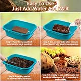 Riare 2 Pack Natural Coconut Fiber Substrate for Reptiles Terrarium Bedding view 4