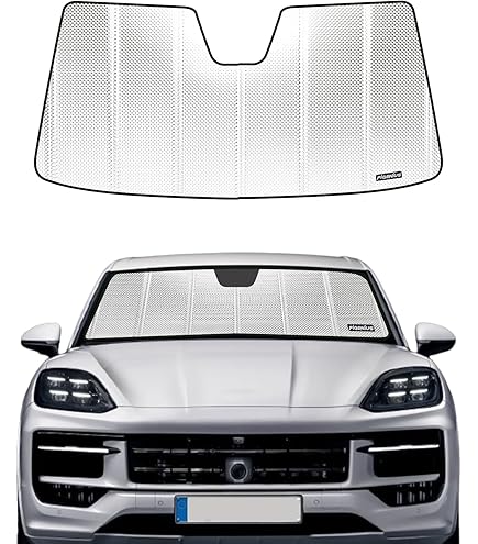 PORSCHE純正 カイエン サンシェード Sunshield Cayenne 楽天市場】USポルシェ純正 専用設計 PORSCHEロゴ入 サンシェード