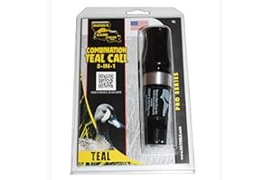 Haydel's Game Calls Inc. T2 - Combo Teal Duck Call for Hunting. 5 in 1 Combination Caller