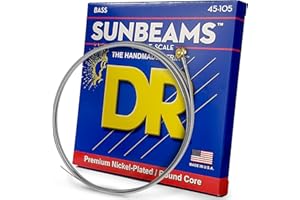 DR Strings SNMR-45 Sunbeam Short Scale Bass Strings - Medium, 45-105