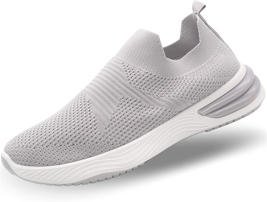 CucuFashion Slip On Trainers for Women Comfortable Ladies Trainers