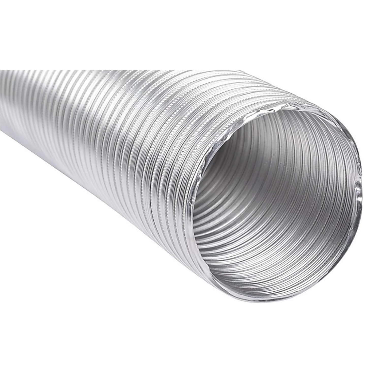 SA 4 Inch Flexible Aluminium Duct Pipe Chimney Exhaust Pipe (Upto 10