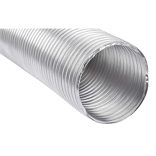 SA 4 Inch Flexible Aluminium Duct Pipe Chimney Exhaust Pipe (Upto 10