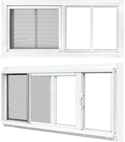 Amazon.com: 44x45 House Replacement Windows, Aluminum Sliding