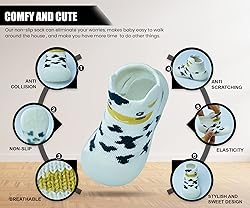 Dookeh Baby Shoes Boys Girls First Walking Shoes