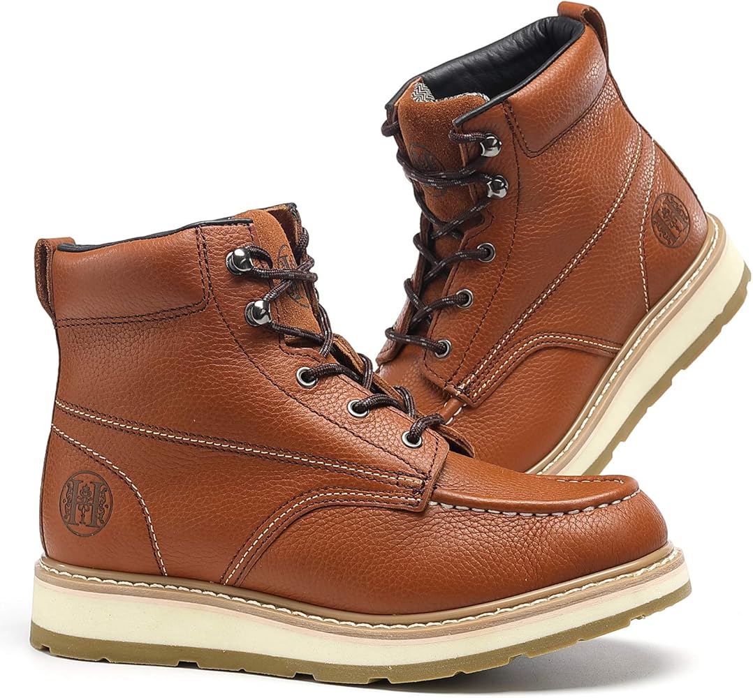 Soft toe waterproof work boots Clearance
