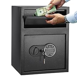 1.9 Cu.Ft Heavy Duty Drop Safe with Drop Slot for
