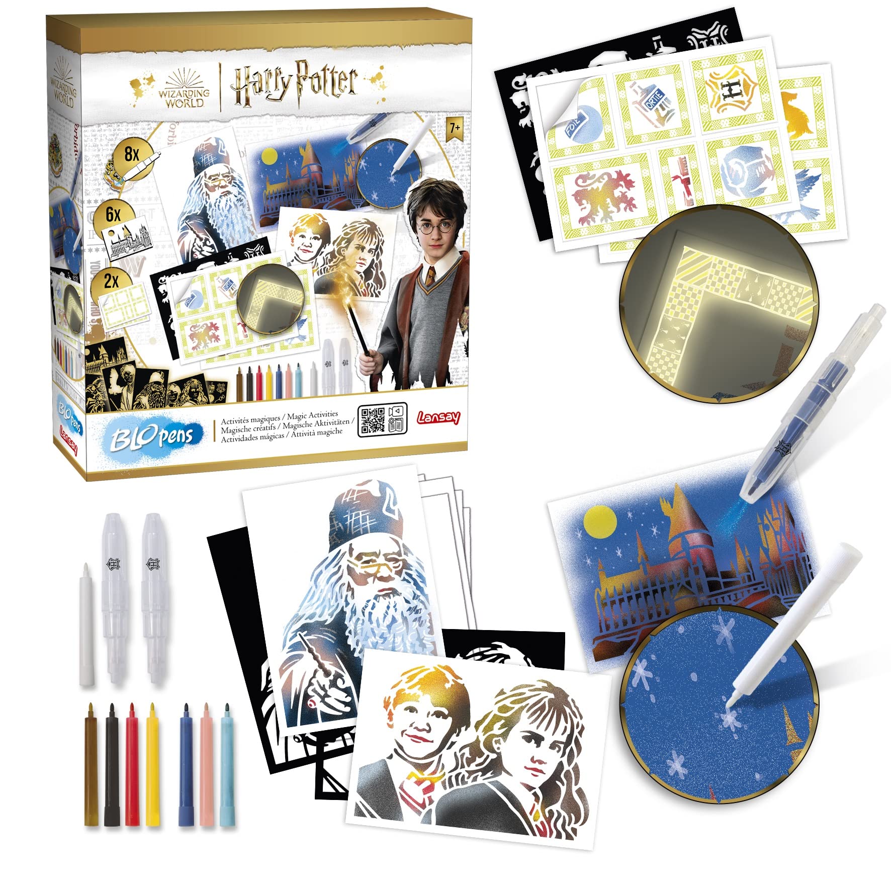 Lansay Blopens Harry Potter Leisure Set, Drawings and Colouring, from 7 Years