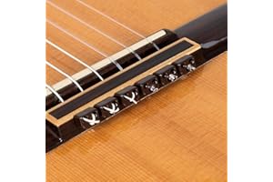 Alba Guitar Beads Brown for Classical Guitar Strings Beads for Classical guitar and for flamenco guitar with Nylon strings and carbon strings for classical guitar