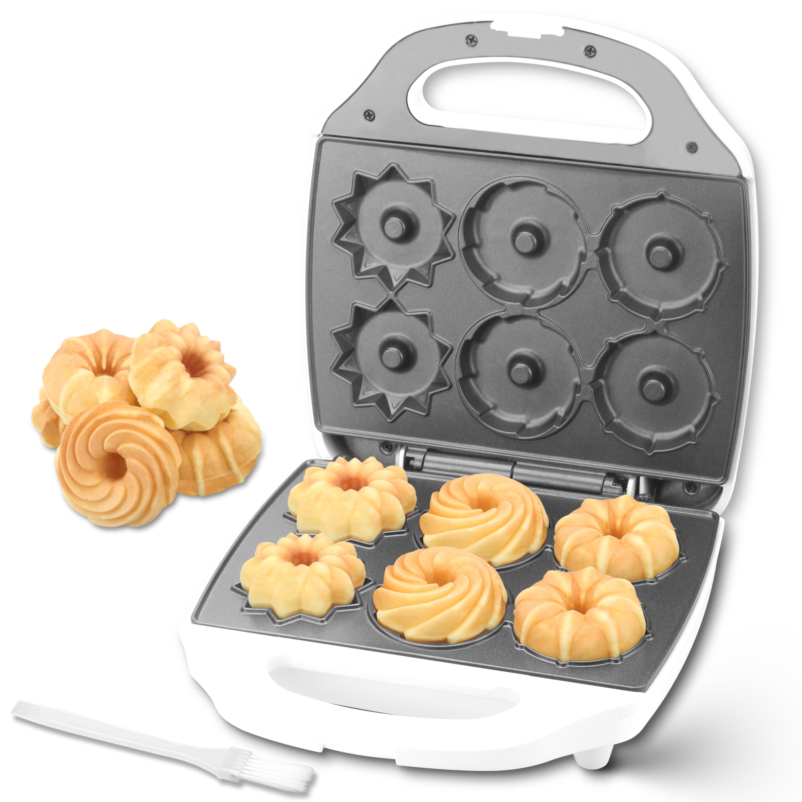 SugarWhisk Mini Donut Maker Machine, Electric Mini