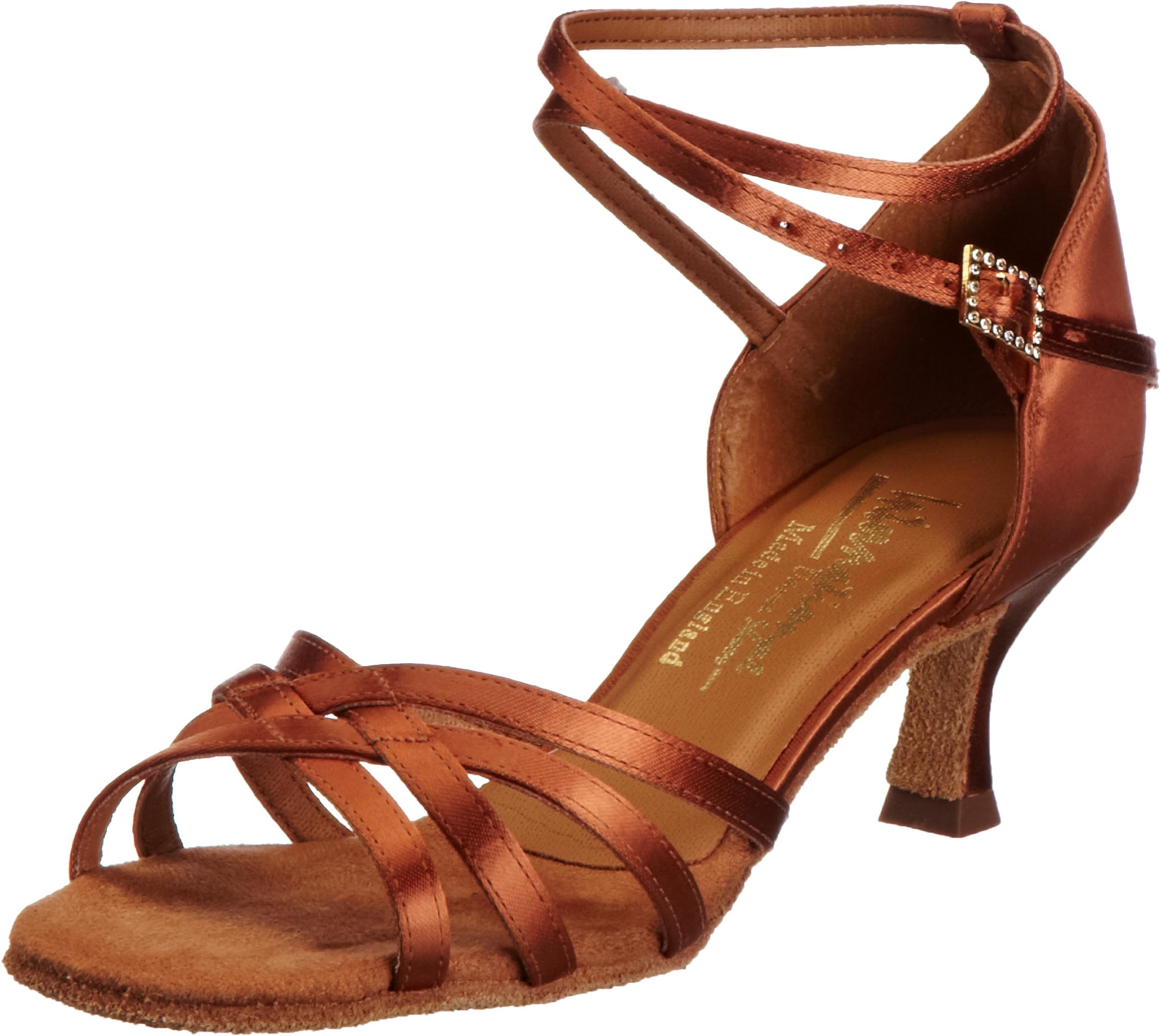 International Women's Melissa Tan Satin Dance Shoe