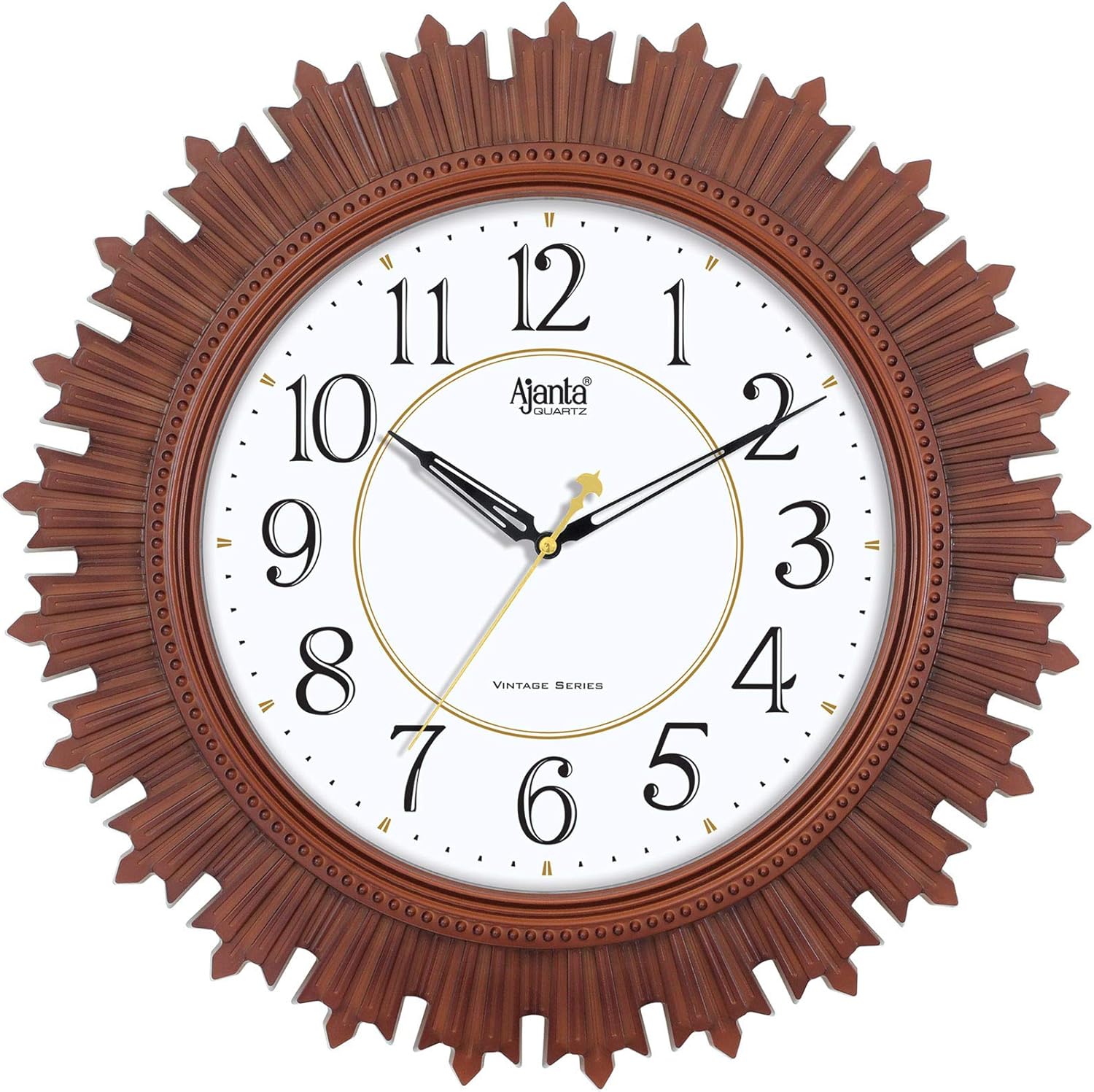 Buy Ajanta Analog Real Silent Sweep Movement Designer Clock