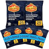 Inspire Trail Wipes | Camping Wipes Body Wipes Adults | Biodegradable Wipes For Camping, Travel, Gym With Aloe And Vitamin E | No Rinse Bathing Shower Wipes Women Or Men
