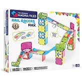 MAGNA-TILES Rail Racers Max 80-Piece Magnetic Construction Set, The Original Magnetic Building Brand