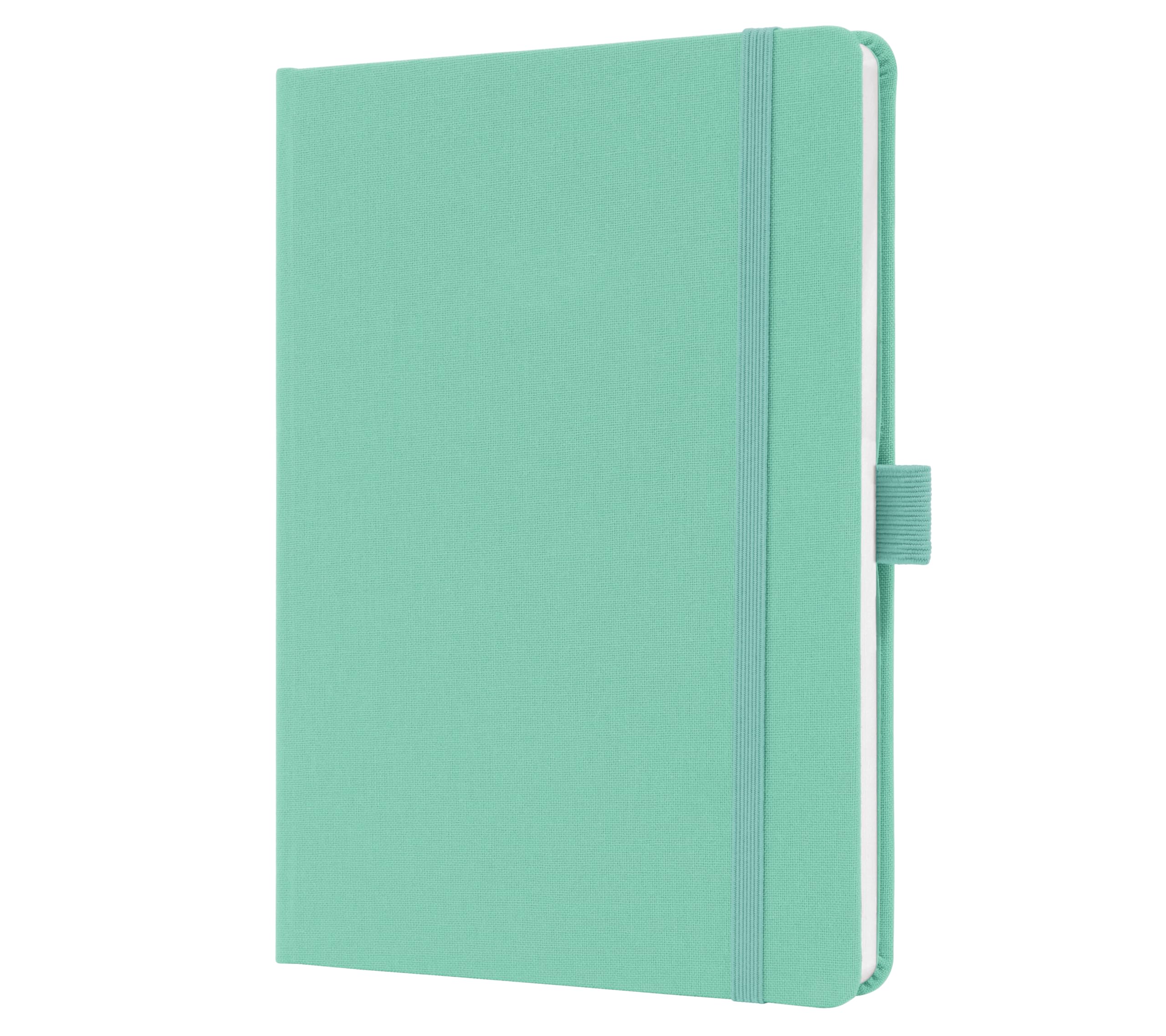 SIGEL JN409 Jolie Notebook, Lined, Approx. A5, Mint Green, hardcover, 192 Pages