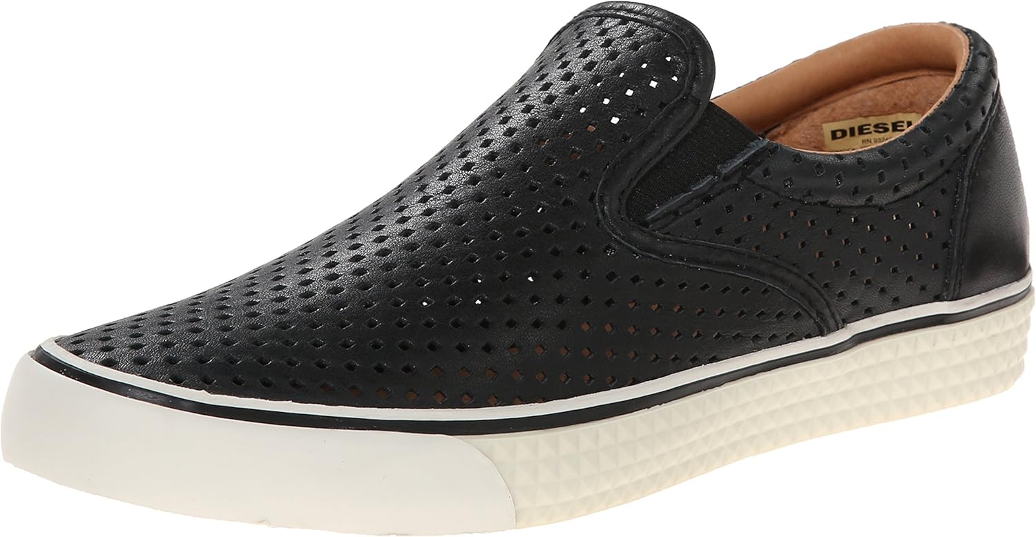 diesel slip on sneakers