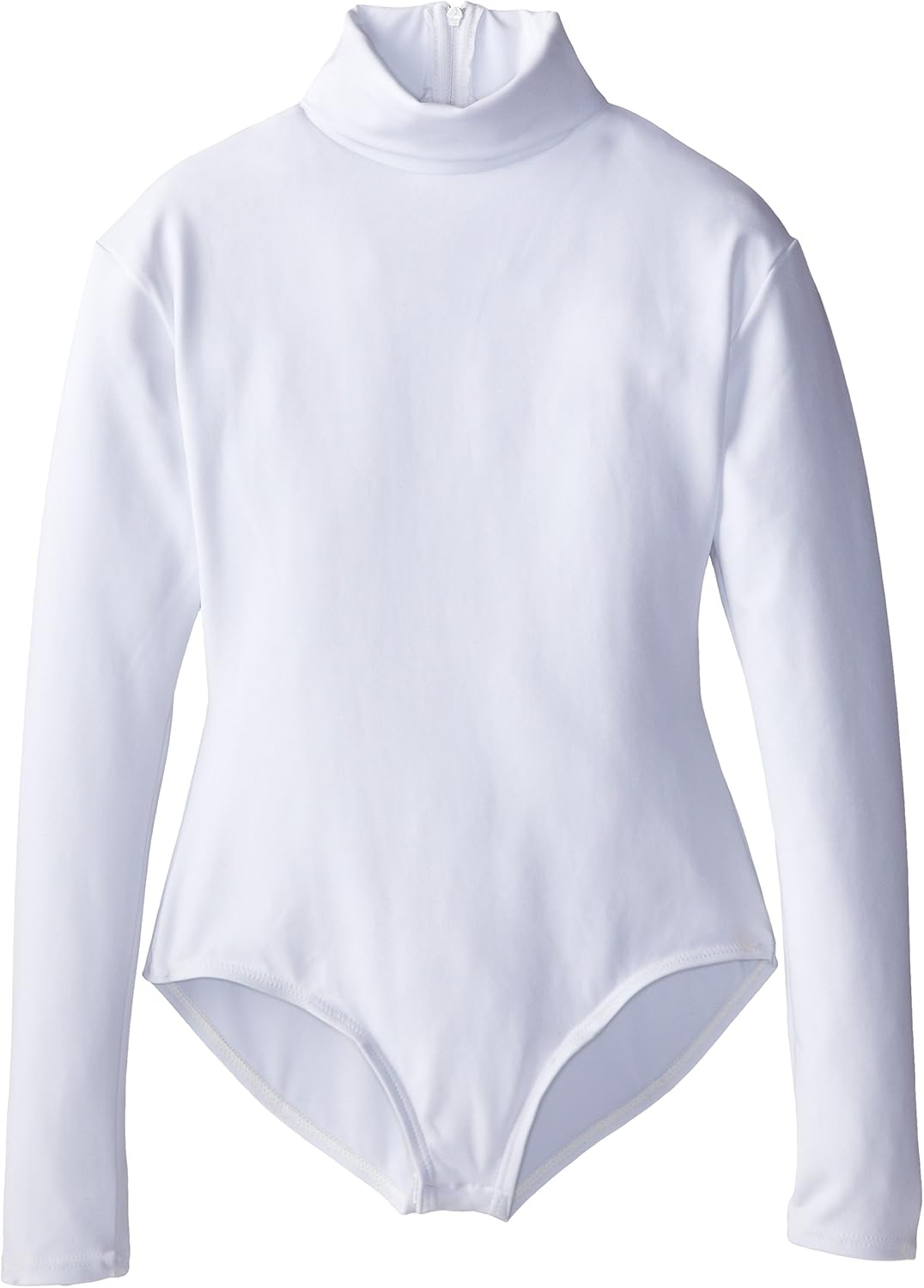 Capezio Girls' Team Basic Turtleneck Long Sleeve Leotard with Snaps: Clothing