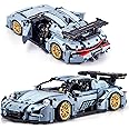 HIGH GODO Technic Car Building Blocks Set for Adults, 1465 Pieces 1:14 Super Sports Car Model Building Kits, Racing Car Collectible Gifts for Men Teenagers Boys Aged 12+
