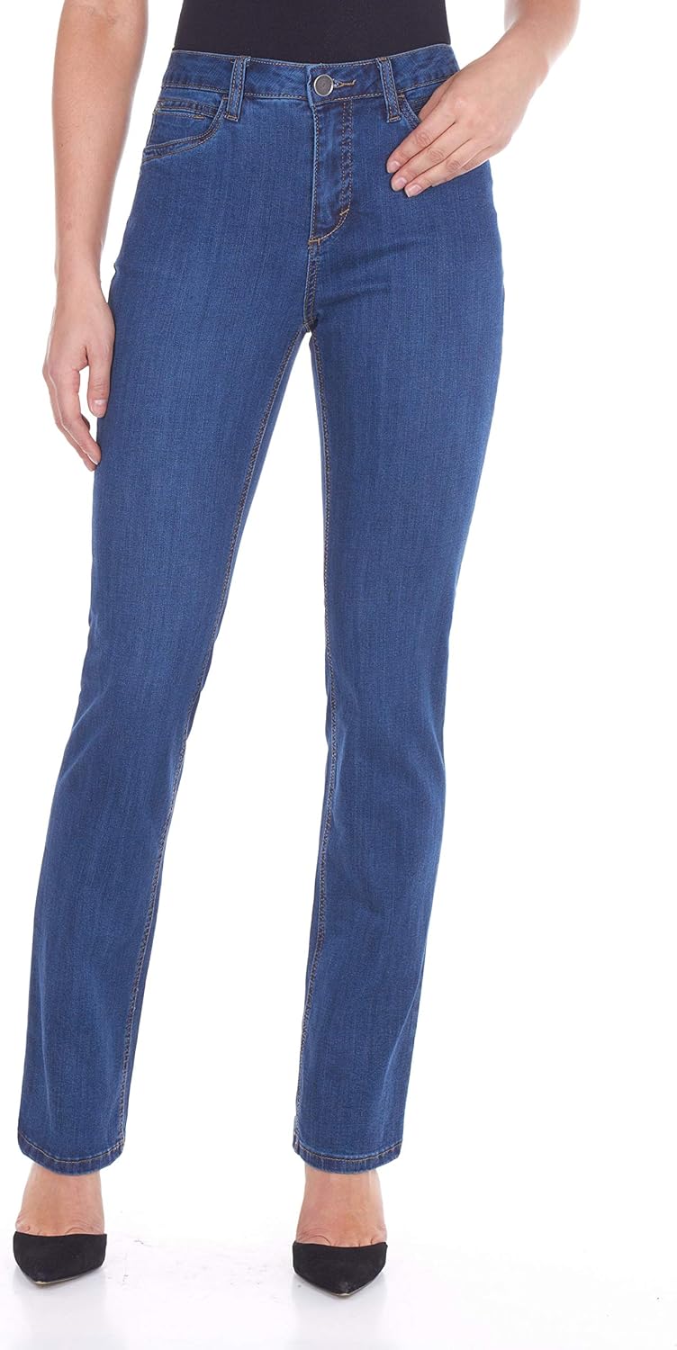French Dressing Jeans Women's Classic Denim Olivia Straight Leg Jean