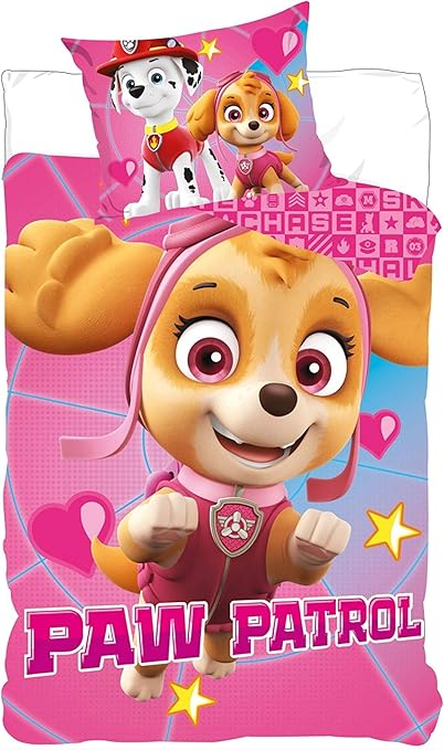 paw patrol crib sheets girl