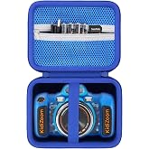 co2CREA Case for VTech Kidizoom Duo FX Kids Digital Dual Camera (Blue Case) | Soft Inner Lining, Shockproof, Protective EVA Hard Shell, Portable Carrying Design
