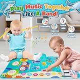 HappyGoLucky 3 in 1 Animal Musical Mat 19 Sounds Recording Toddler Toy view 6
