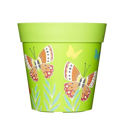 Bright Coloured Plant Pots Large Medium Small Planters Pink, Lime Green
