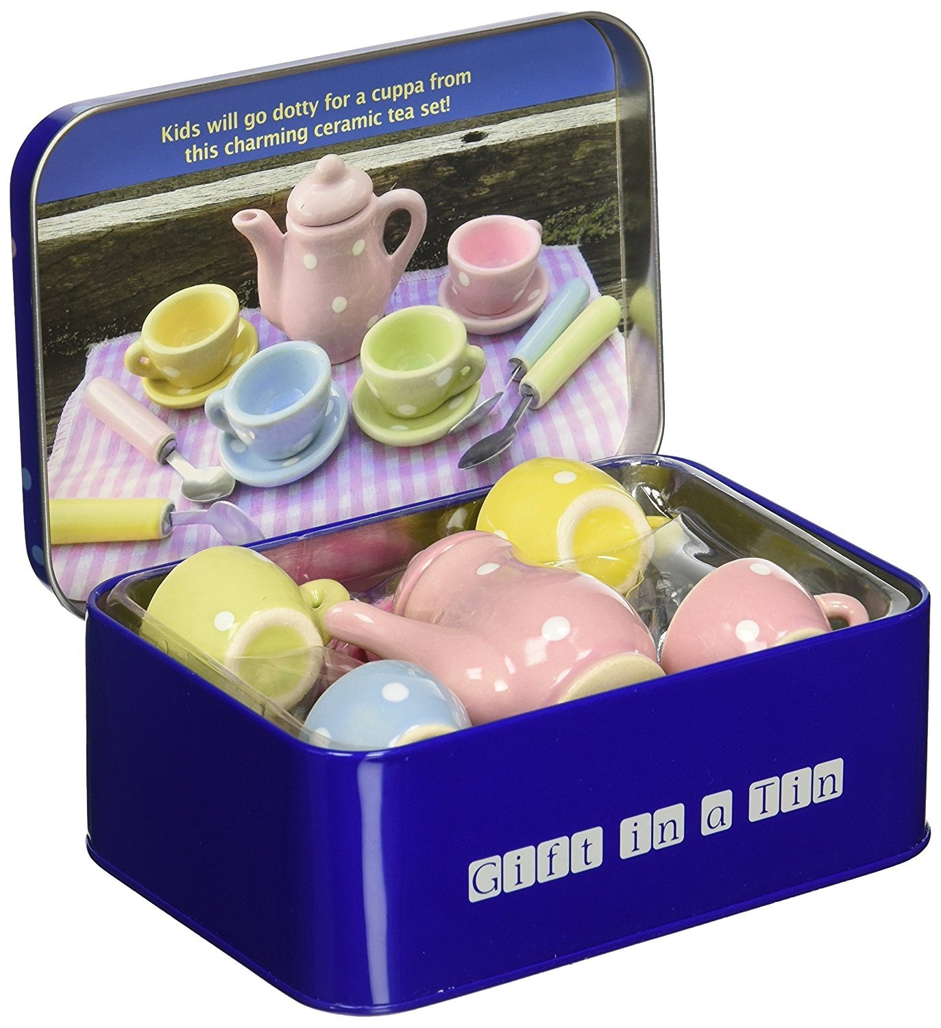Tea party in a tin