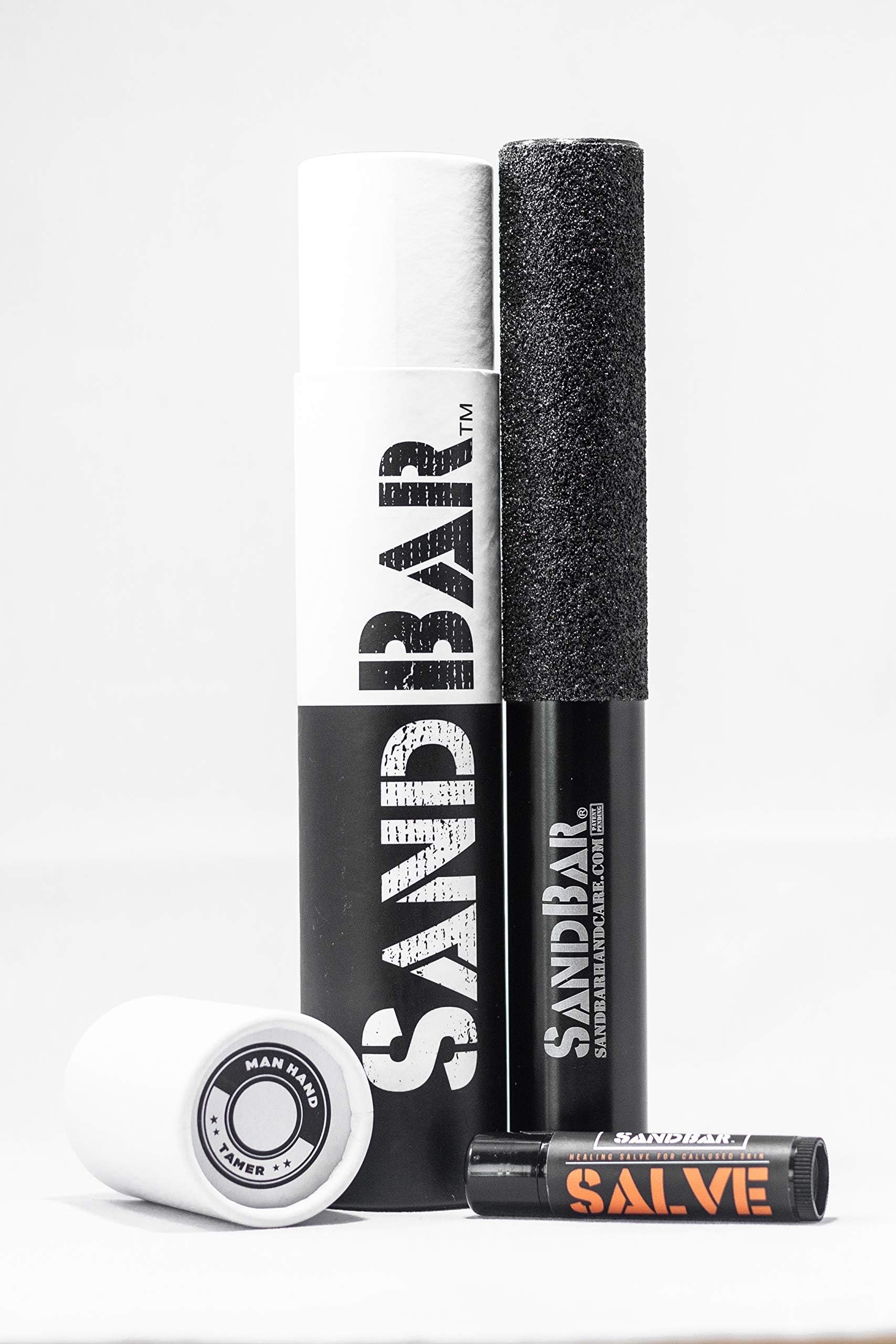 SandBar Foot File | Best Remedy for Dry, Callused, Cracked Heels and Feet | Completely Waterproof so You can keep it Clean and Ready for Continued Use, Making the SandBar part of Your Daily Routine!